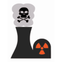 download No Nukes clipart image with 315 hue color