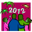 download 2012 At Night Celebration clipart image with 90 hue color