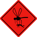 download Mosquito Hazard clipart image with 315 hue color