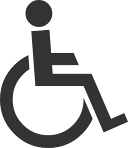 The Symbol Of Disabled Man