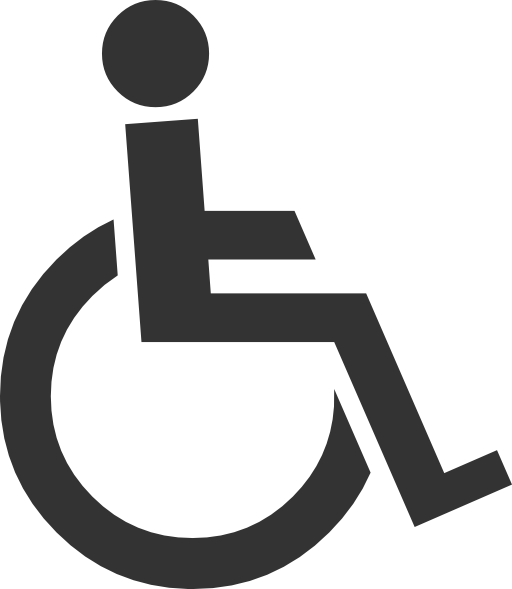 The Symbol Of Disabled Man
