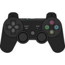 download Playstation3 Gamepad clipart image with 180 hue color