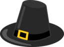 Pilgrim Hat With Black Band