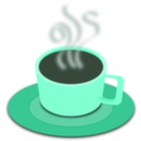 download A Cup Of Hot Tea clipart image with 135 hue color