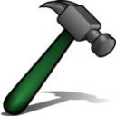 download Hammer clipart image with 90 hue color
