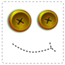 download Buttons clipart image with 0 hue color