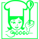 download Lady Cook clipart image with 135 hue color