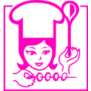 download Lady Cook clipart image with 315 hue color
