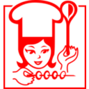 download Lady Cook clipart image with 0 hue color