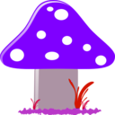 download Mushroom Seta clipart image with 270 hue color