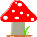 download Mushroom Seta clipart image with 0 hue color