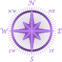 download Compass clipart image with 225 hue color