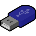 download Pendrive Icon clipart image with 0 hue color