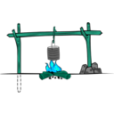 download Campfires And Cooking Cranes clipart image with 135 hue color
