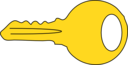 Simple Gold Key