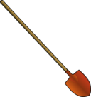 Round Point Shovel