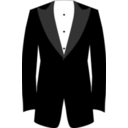 download Basic Tuxedo clipart image with 90 hue color