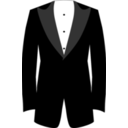 download Basic Tuxedo clipart image with 0 hue color