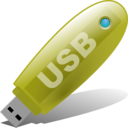 download Usb Memorystick clipart image with 180 hue color