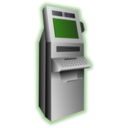 download Kiosk Terminal clipart image with 225 hue color