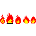 download Fire And Flames Remixes clipart image with 0 hue color