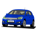 download Opel Astra clipart image with 225 hue color