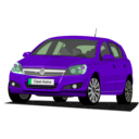 download Opel Astra clipart image with 270 hue color