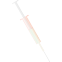 download Syringe clipart image with 180 hue color