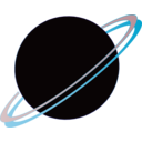 download Saturn Planet Icon clipart image with 0 hue color