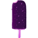 download Choclate Icelolly clipart image with 270 hue color