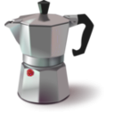 download Italian Coffee Maker clipart image with 315 hue color