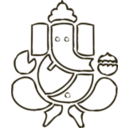 download Incredible Ganesh clipart image with 45 hue color
