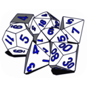 download Tabletop Rpg Dice Set Ii clipart image with 0 hue color