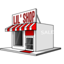 download Little Store Front clipart image with 0 hue color