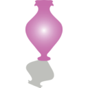 download Vase Icon clipart image with 225 hue color