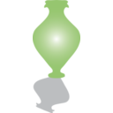 download Vase Icon clipart image with 0 hue color