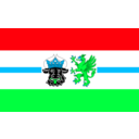 download Flag Of Mecklenburg West Pomerania clipart image with 135 hue color