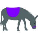 download Donkey By Rones clipart image with 270 hue color