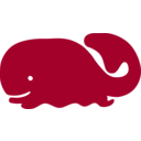 download Whale Icon clipart image with 135 hue color