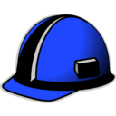download Hard Hat clipart image with 180 hue color