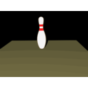 download Bowling 5 Leave clipart image with 0 hue color