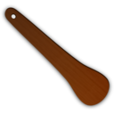 download Wooden Spatula clipart image with 0 hue color