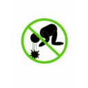 download No Yacking clipart image with 90 hue color