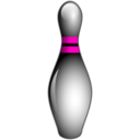 download Bowling Pin clipart image with 315 hue color