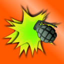 download Grenade Explosion clipart image with 45 hue color