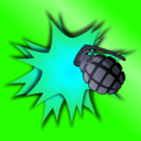 download Grenade Explosion clipart image with 135 hue color