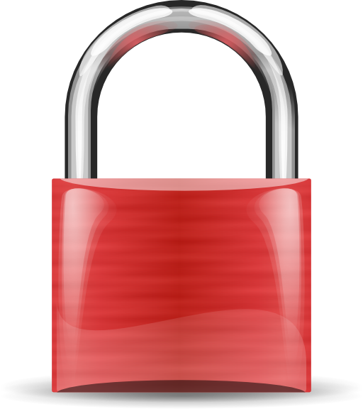 Padlock Red Clipart I2clipart Royalty Free Public Domain Clipart