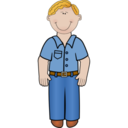 download Daddy Standing 01 clipart image with 0 hue color