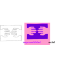 download Responsabilidad Social Logotipo clipart image with 270 hue color