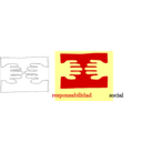download Responsabilidad Social Logotipo clipart image with 0 hue color